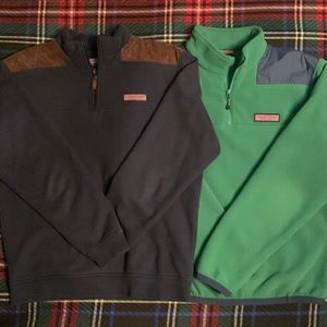 2 Men’s Small Vineyard Vines Pullovers